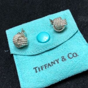 Tiffany and co. Twist Knot earrings